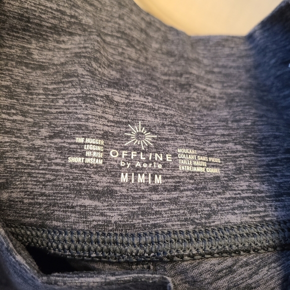 Aerie tights, Medium, dark grey with speckles - Picture 3 of 3